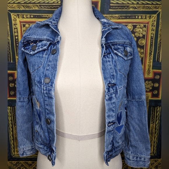 BlankNYC Pub Crawl Denim Jacket Size Medium - Picture 2 of 8